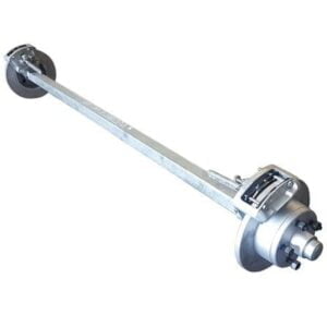 Trailer Axles, Drop - Overlay axles. Independent Stubs - Video