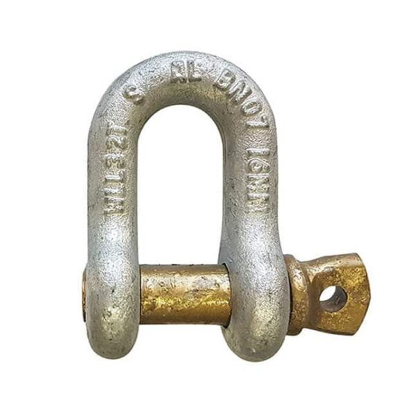 dee shackle correct size