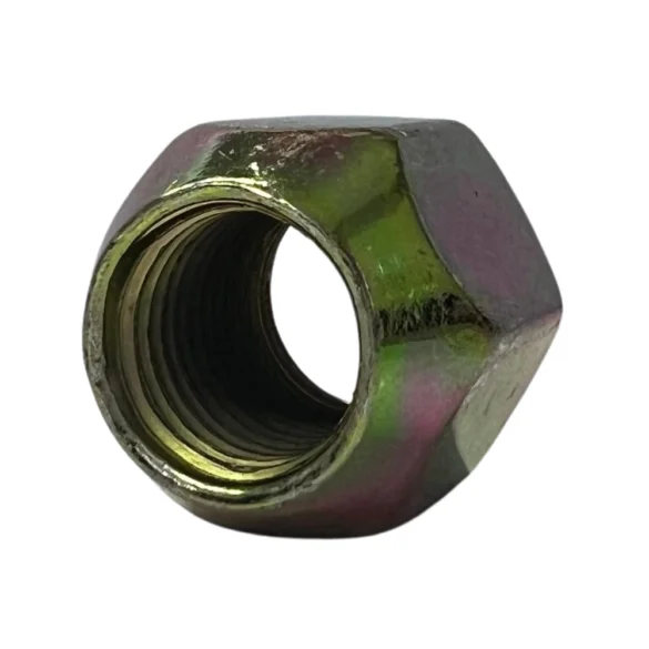 9/16" UNF Landcruiser Open Hex Wheel Nut Gold Zinc