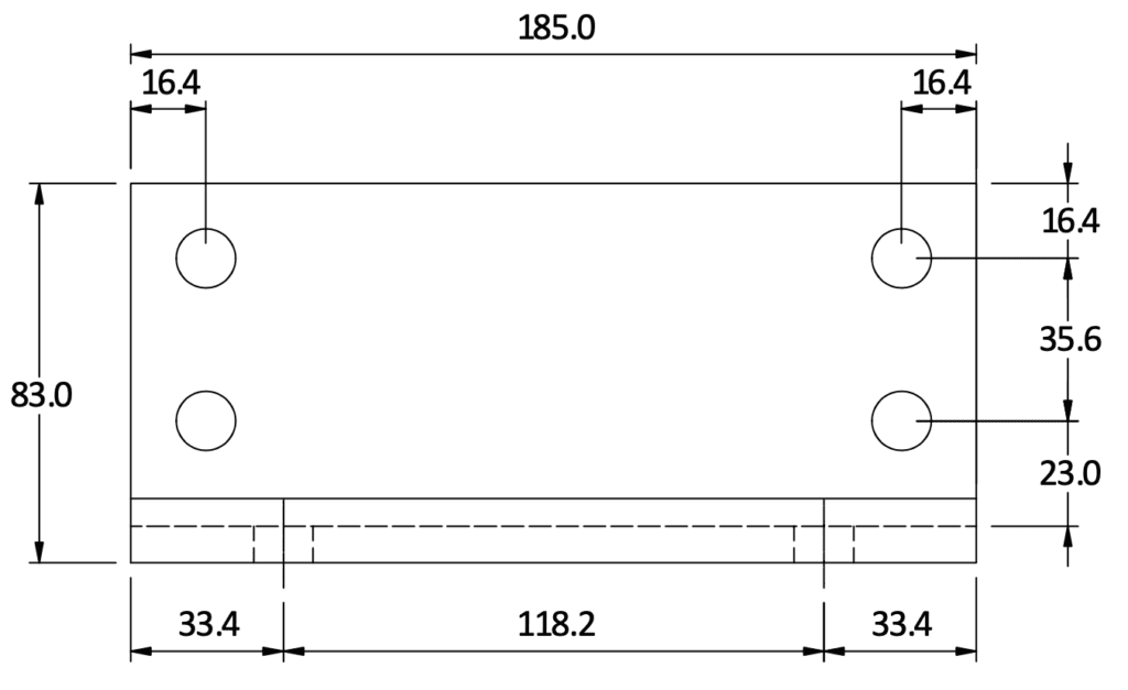 Aluminium Safety Chain Plate Specifications