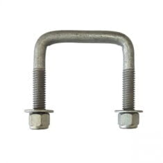 75mm galvanised U-Bolts - 75mm