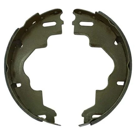 Pair of Australian style brake shoes for 10 inch electric drum trailer brakes (ALKO)