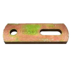 1/2" Hole Shackle Plate - Slotted