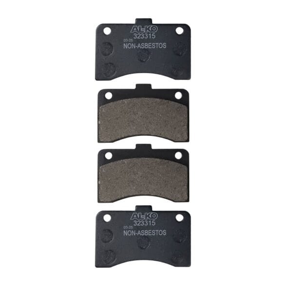AL-KO 4 pcs Mechanical Disc Brake Caliper Pads