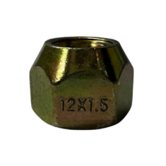 M12x1.5 Zinc Trailer Wheel Nut Open Ended