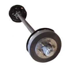 60mm Round 2.25t Electric Braked Landcruiser Axle