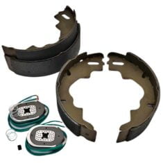 10 inch brake shoes and magnets to suit electric caravan brakes