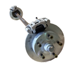 45mm Square 6 Stud Landcrusier Hydraulic Brake Axle