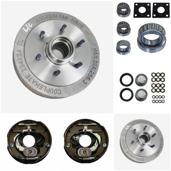 6 Stud Landcruiser Parallel Offroad Drum Brake Conversion Kit