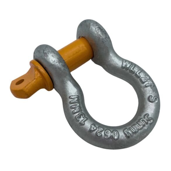 16mm galvanised bow shackle