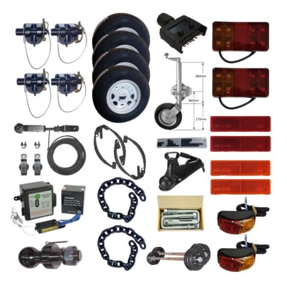 Electric Tandem Trailer Kit